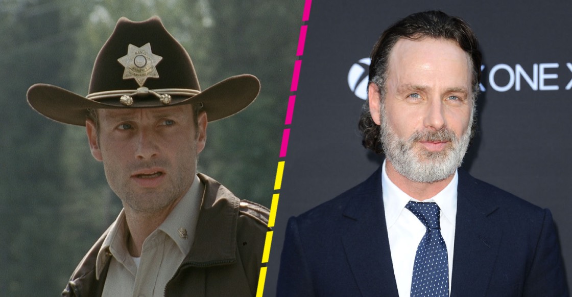 Aquí el antes y después de los protagonistas de 'The Walking Dead'