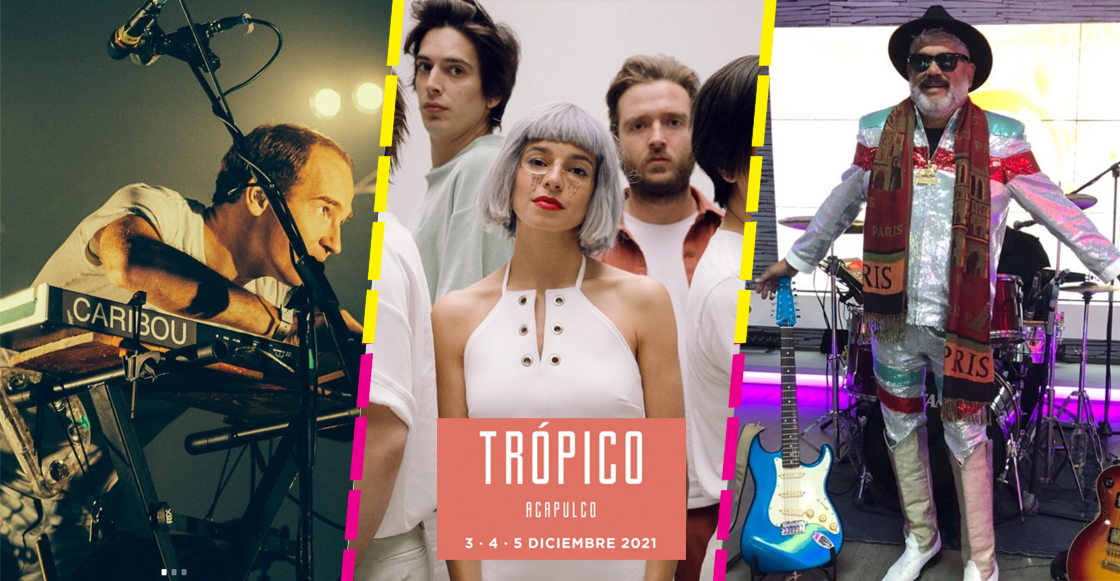 Caribou, L'Impératrice y Mi Banda El Mexicano en el cartel de Trópico 2021