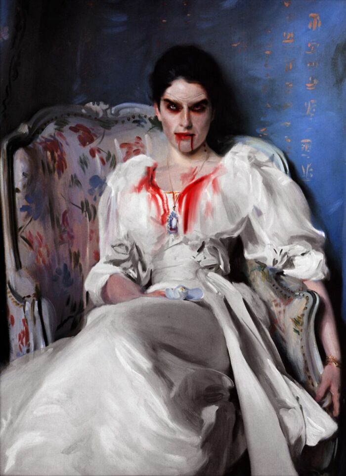 En imágenes: Artistas recrean pinturas clásicas para Halloween