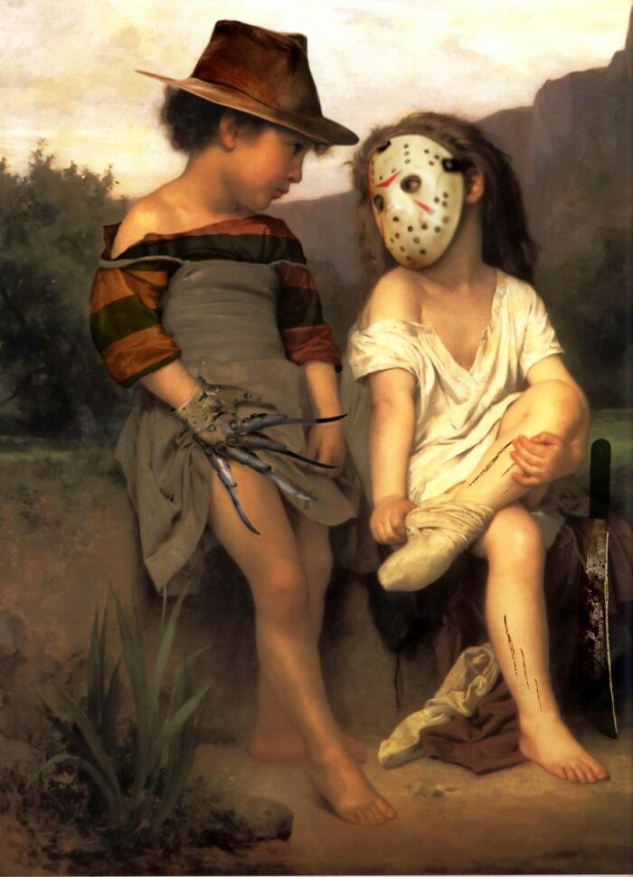 En imágenes: Artistas recrean pinturas clásicas para Halloween