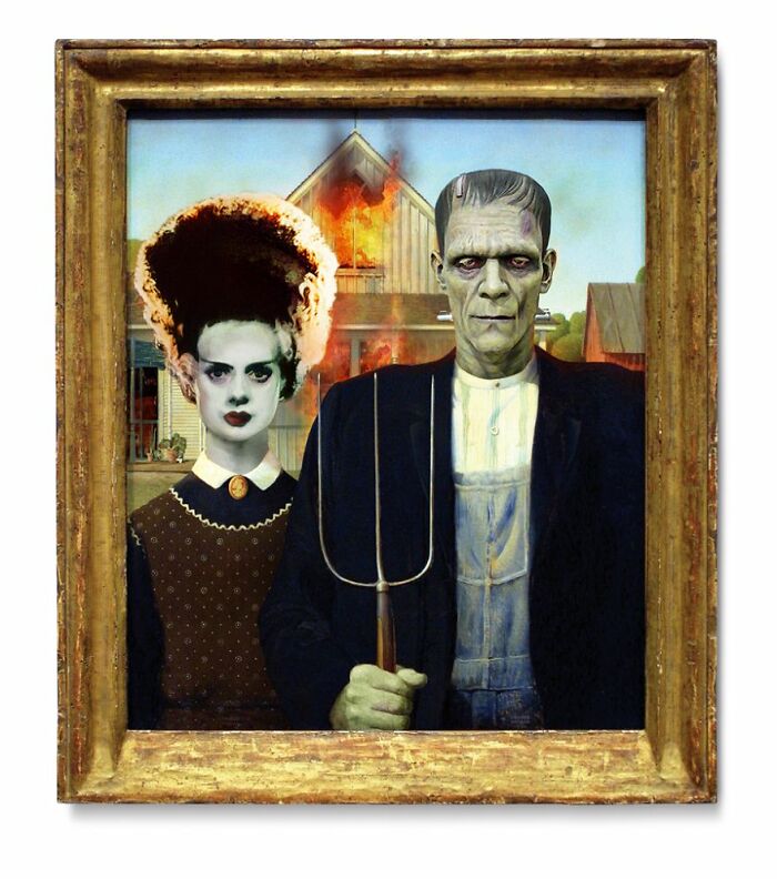 En imágenes: Artistas recrean pinturas clásicas para Halloween