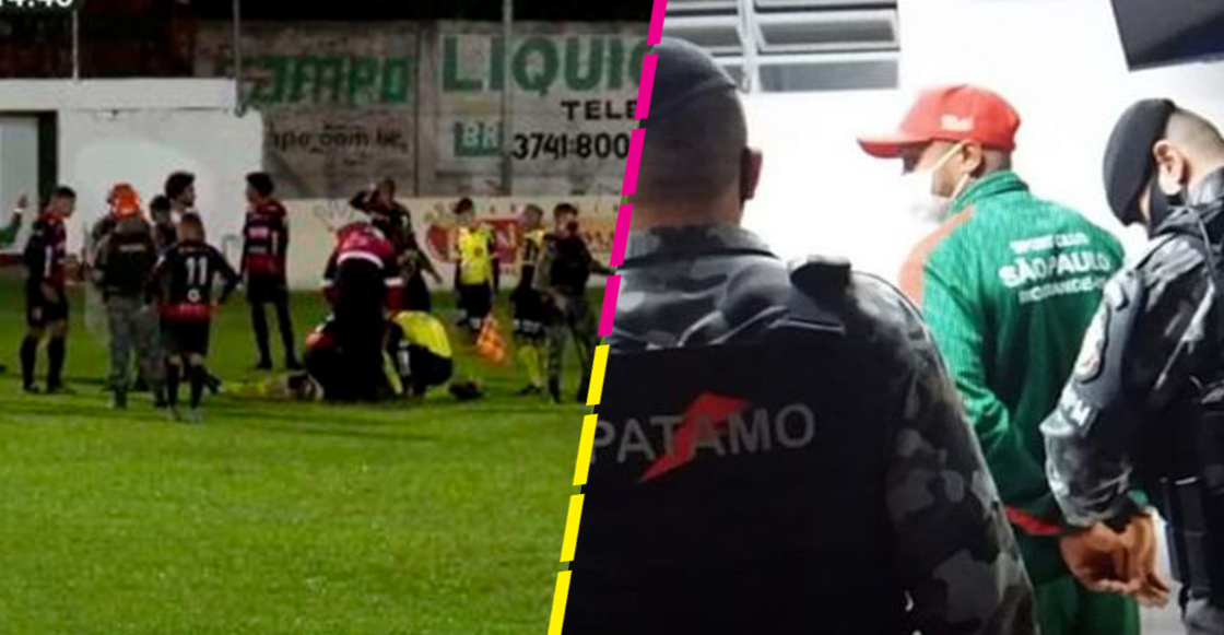 Futbolista brasileño acusado de intento de homicidio tras patear a un árbitro