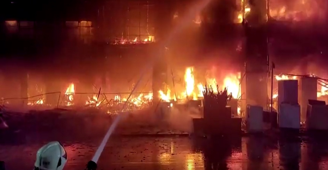 Incendio Kaohsiung taiwan 1