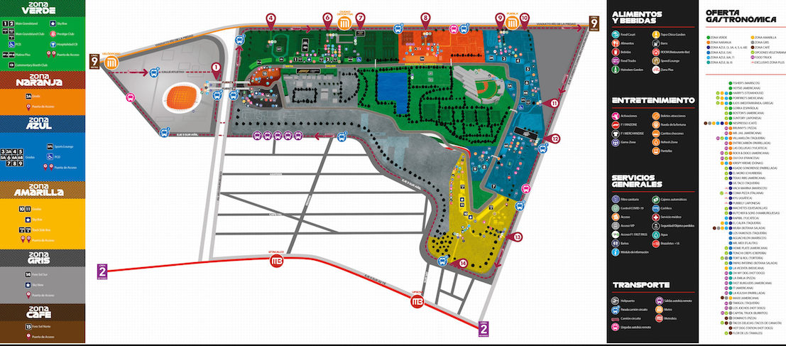 Transporte, estacionamientos y accesos: Tu guía de supervivencia para el Gran Premio de México