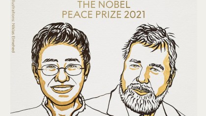 Maria Ressa y Dmitry Muratov Nobel de la Paz