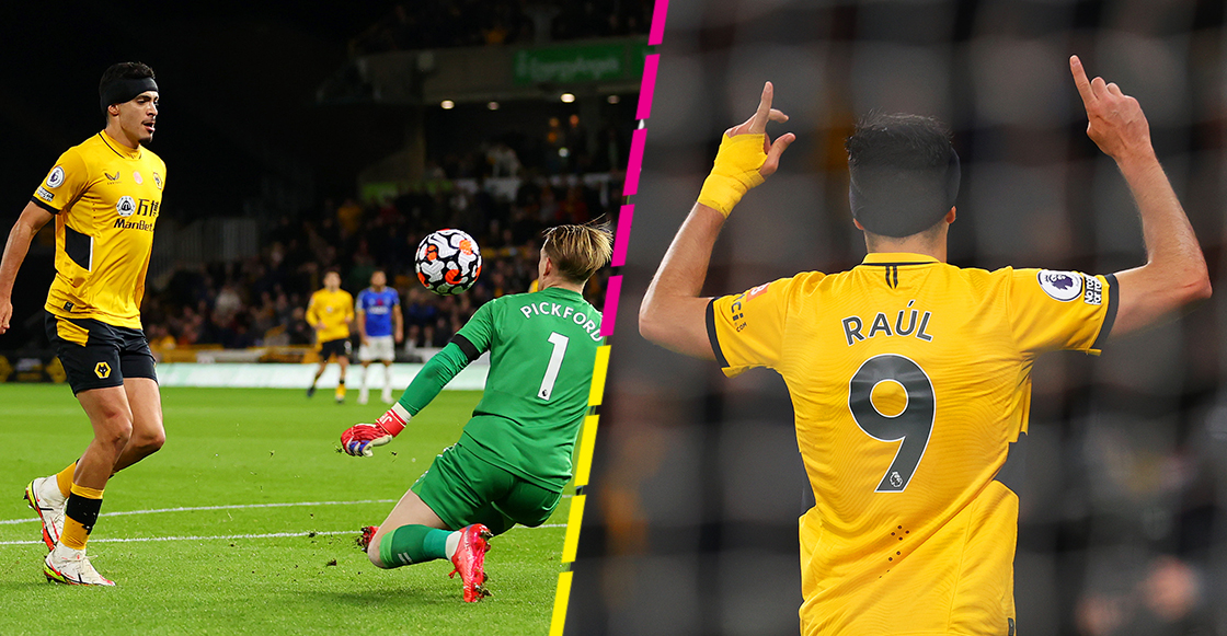 ¡De Vaselina! Revive el gol de Raúl Jiménez frente al Everton en la Premier League