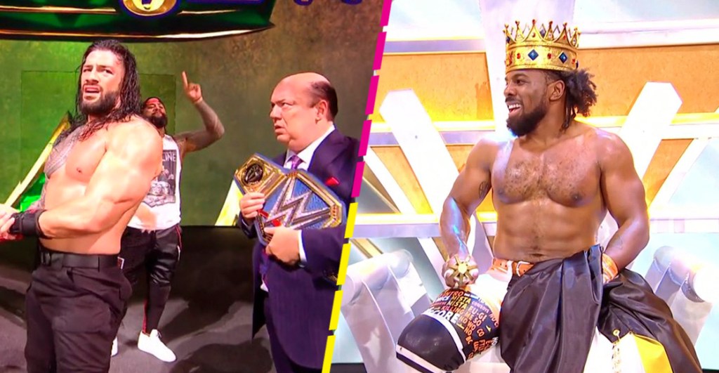 Roman Reigns le gana a Brock Lesnar y Xavier Woods nuevo King of the Ring en Crown Jewel