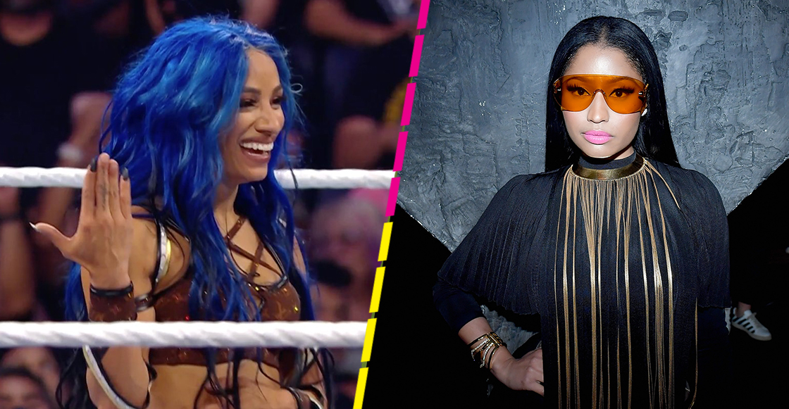¡Que alguien me explique! Sasha Banks quiere enfrentar a Nicki Minaj en Wrestlemania