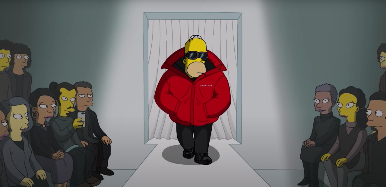 De Springfield a París: Balenciaga presenta su nueva colección con un corto de 'Los Simpson'