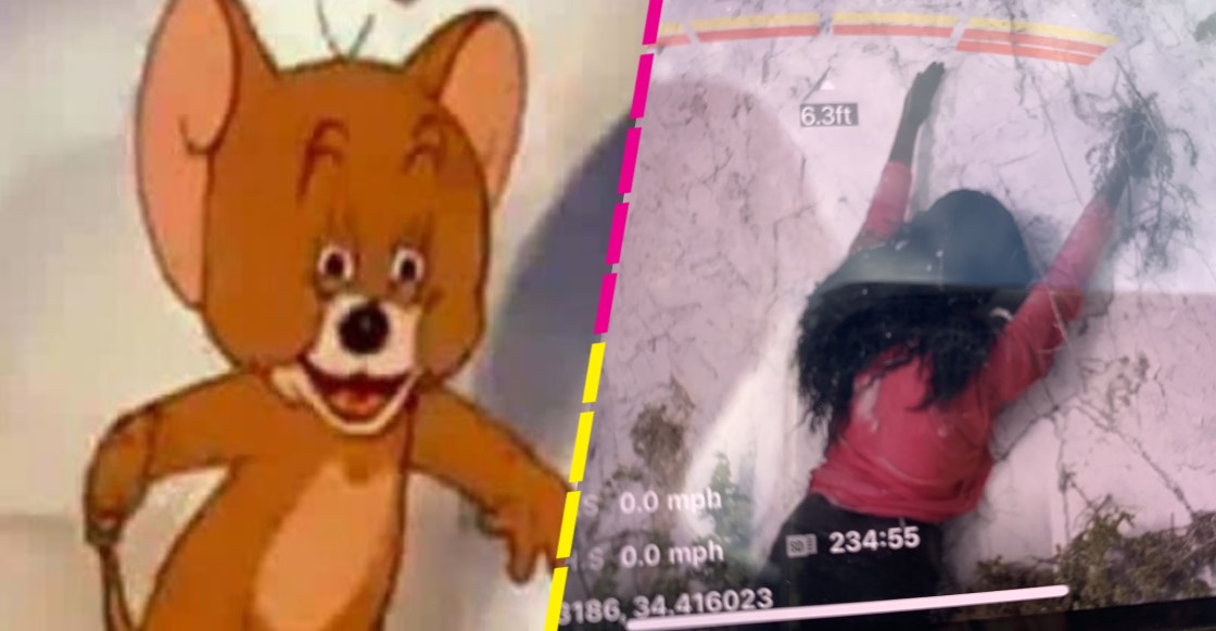 Es real: Bomberos coordinan rescate de mujer que iba a caer de acantilado y resulta ser un maniquí