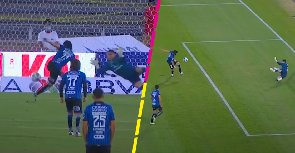 ¡No le dio al balón! El osote de Hugo Olivera tras fallar dos penales en el Juárez vs Querétaro