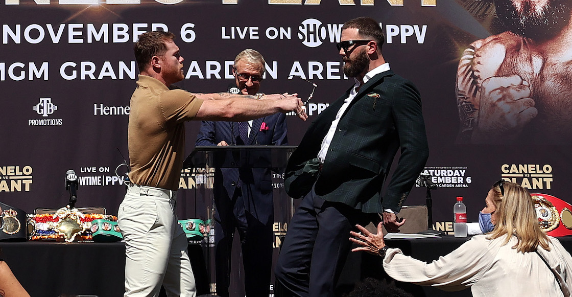 ¡Aaaaja! 'Canelo' le manda una segunda advertencia a Caleb Plant: "Nadie puede quebrarme"