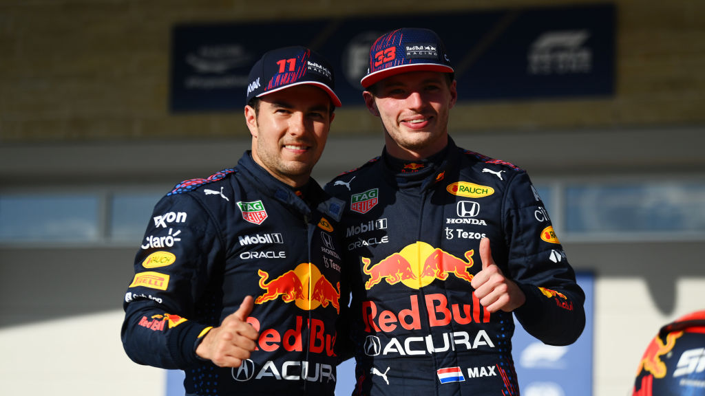 Las impresiones de Checo Pérez tras la enorme calificación de Red Bull en el GP de Austin