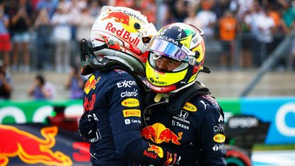 Las impresiones de Checo Pérez tras la enorme calificación de Red Bull en el GP de Austin