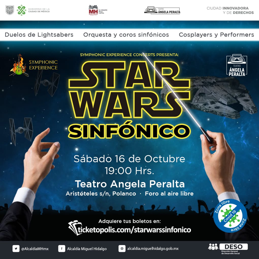Usen la Fuerza: ¡Habrá un concierto sinfónico de 'Star Wars' en CDMX y te decimos cómo entrarle!