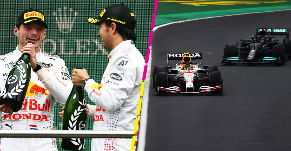 La petición de Checo Pérez a Verstappen por su defensa ante Hamilton en Turquía: "Me debes unos tequilas"