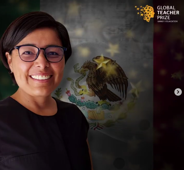 La mexicana Diana Lorena Rubio está entre las 10 mejores maestras del mundo