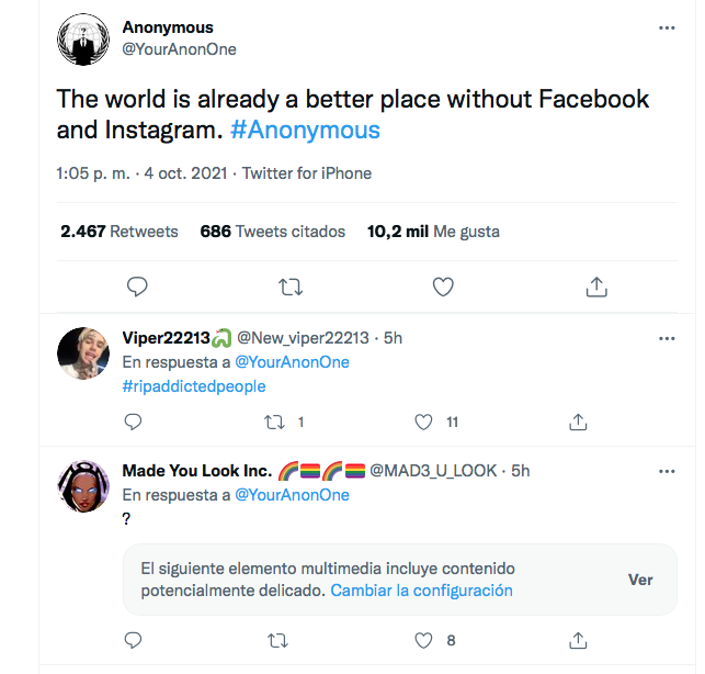 Y todo esto, ¿qué provocó la caída de WhatsApp, Facebook y otras redes sociales?