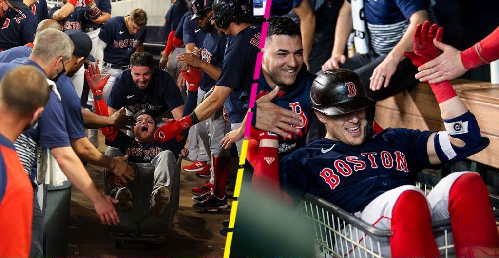 ¿Por qué los Red Sox celebran cada home run con un 'paseo' en un carrito de lavandería?