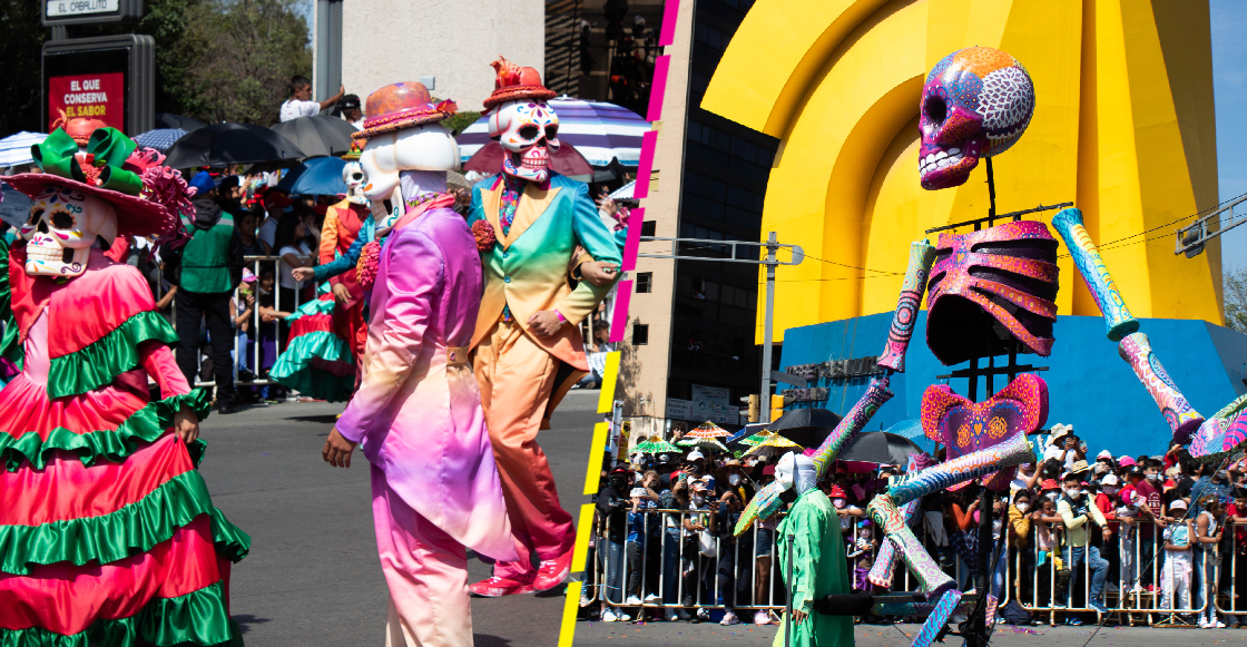 n imágenes: Asi se vivió el maravilloso Desfile de Día de Muertos en CDMX