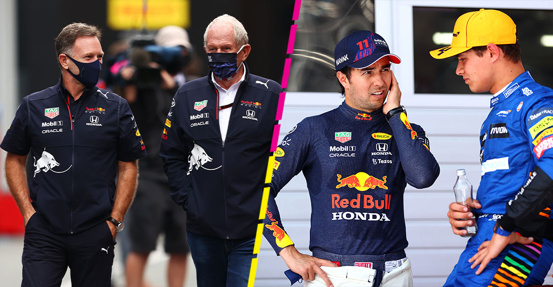 ¿Y Checo Pérez? Helmut Marko acepta que hubo contacto entre Red Bull y Lando Norris