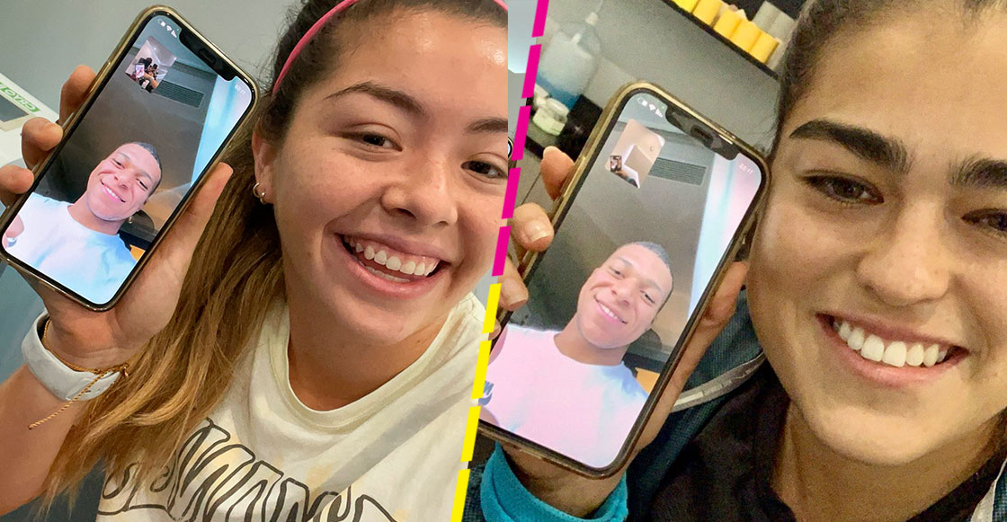 ¡Wooooow! Jugadoras de Tigres Femenil conocieron a Mbappé en videollamada