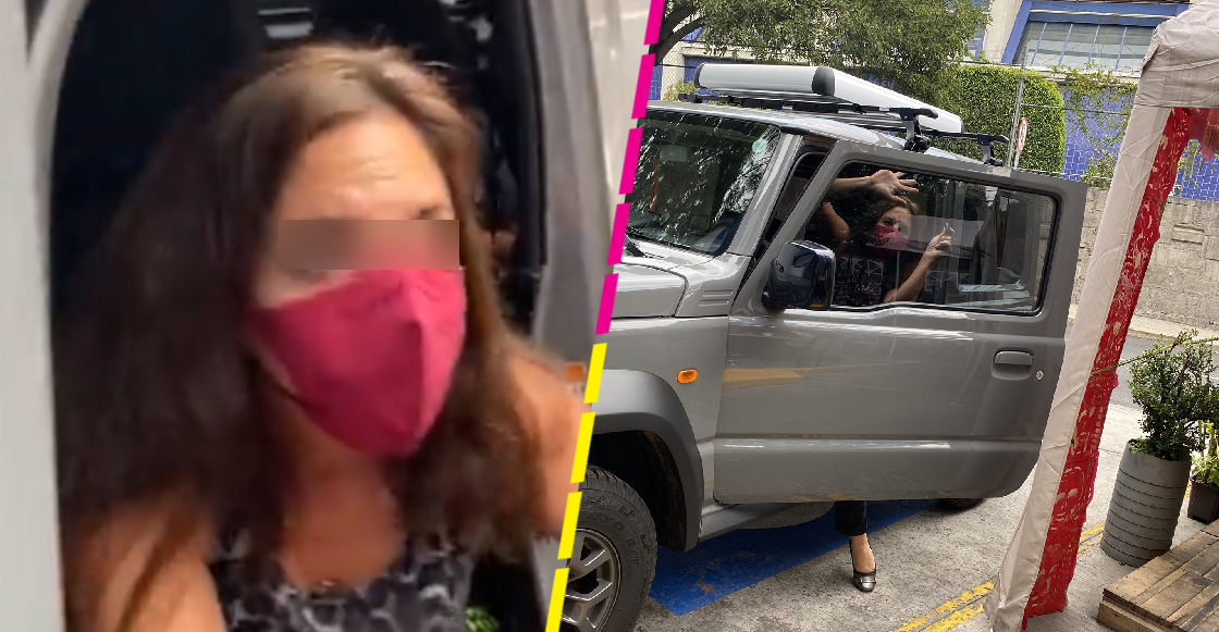 #LadyAcomplejado: Una mujer se estacionó en lugar para discapacitados ¡y se enojó cuando le reclamaron!