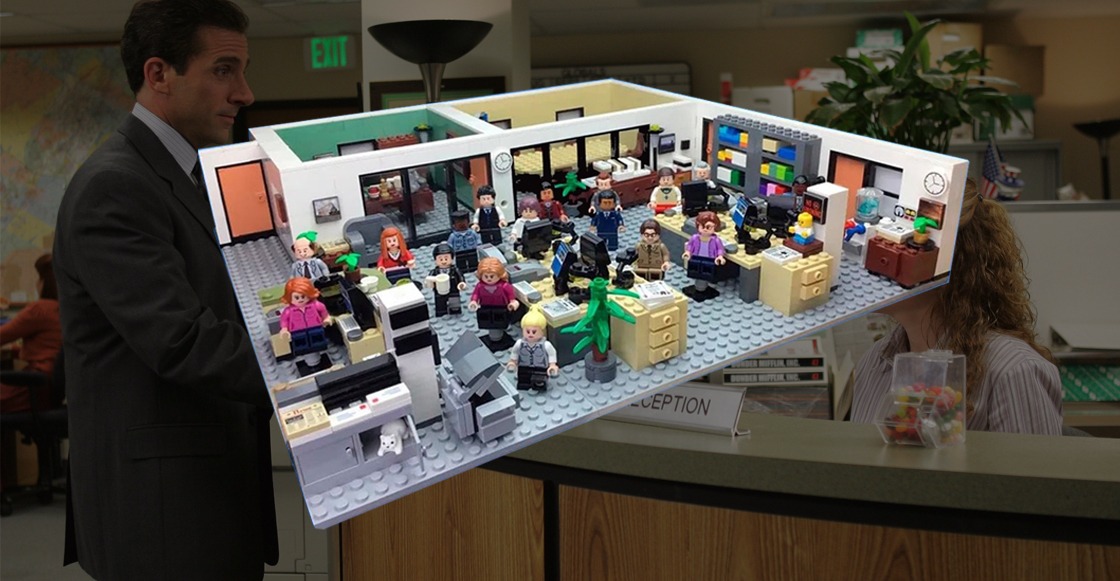 ¡Ya lo queremos! Así se ve el nuevo set de 'The Office' que lanzará LEGO