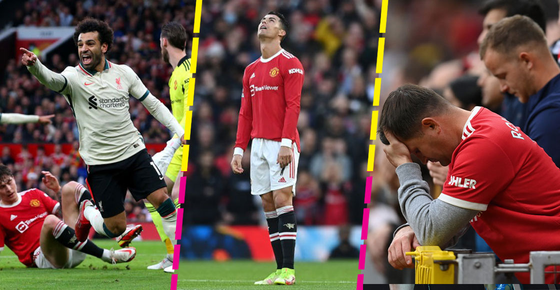 De escándalo: Los goles y las imágenes de la humillación del Liverpool al Manchester United