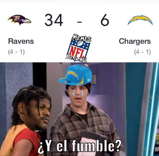 Meme NFL semana 6