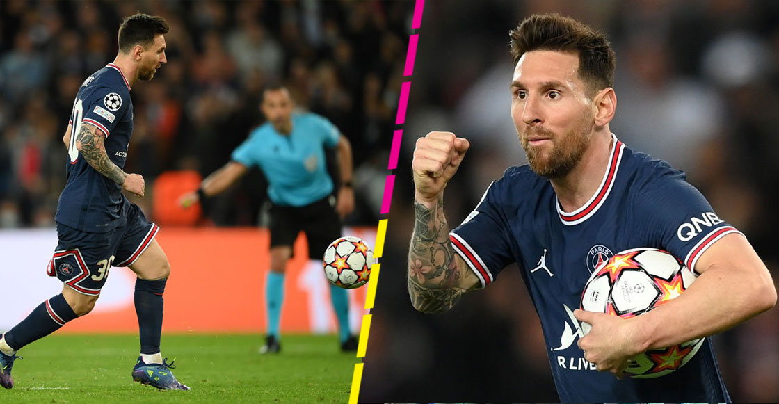 El doblete (con penal a lo Panenka) de Messi contra el Leipzig en la Champions League