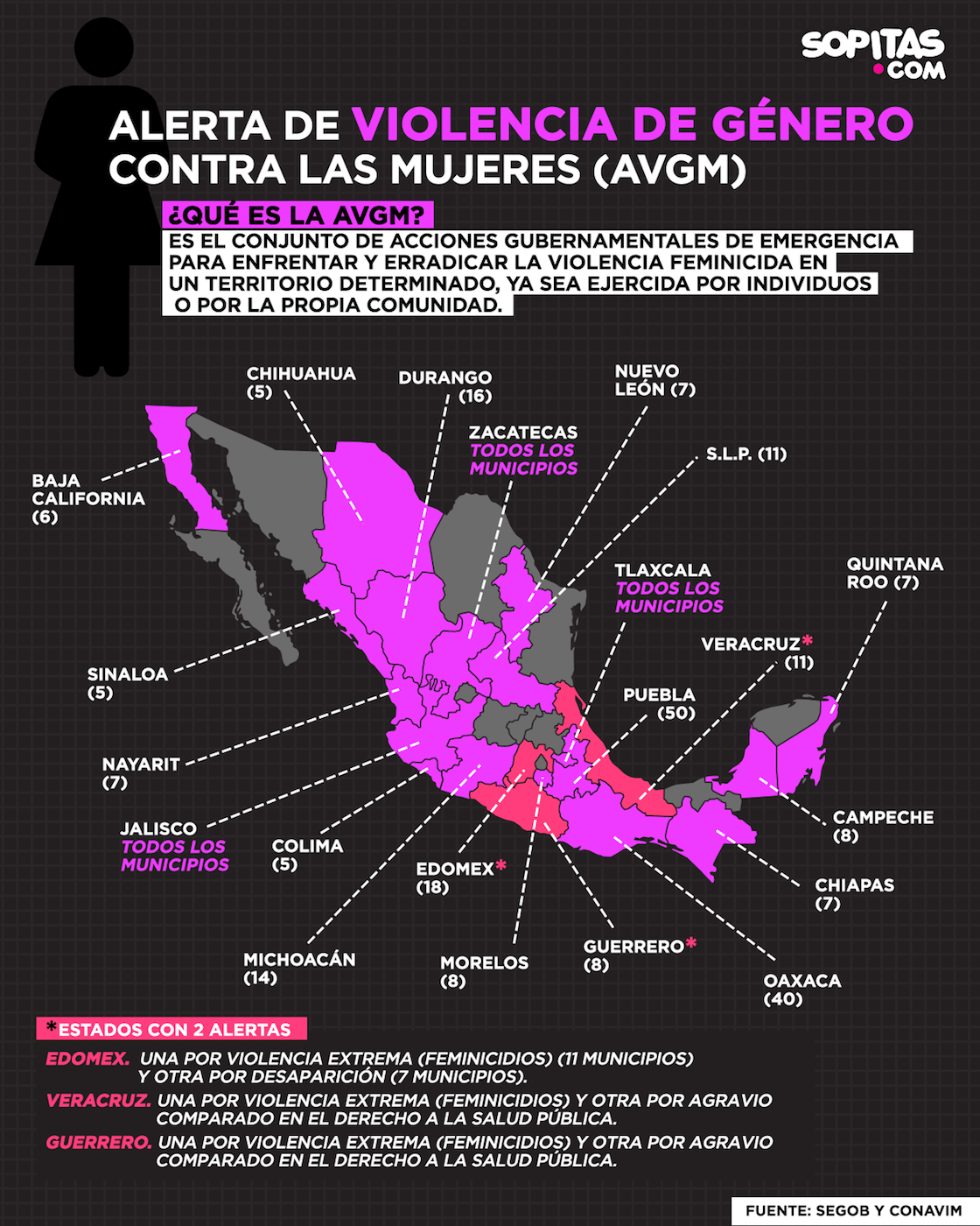 Mujeres tapizan con rostros de presuntos feminicidas el Zócalo de Veracruz