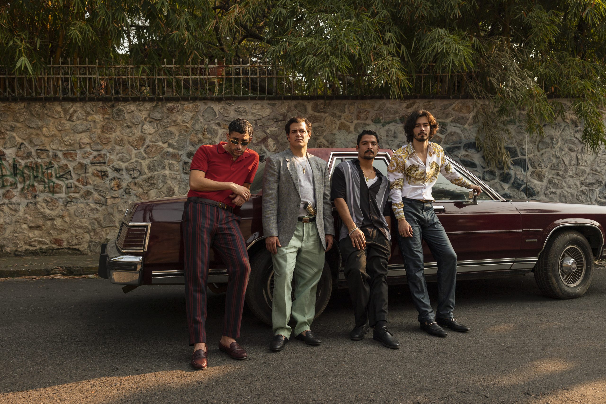 'Narcos: México': Checa las primeras imágenes de Bad Bunny y Luis Gerardo Méndez