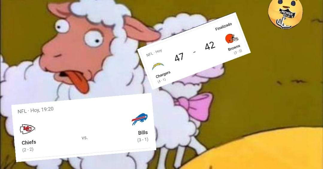 Meme de la semana 5 de la NFL