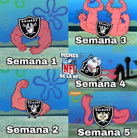 Meme de la semana 5 de la NFL