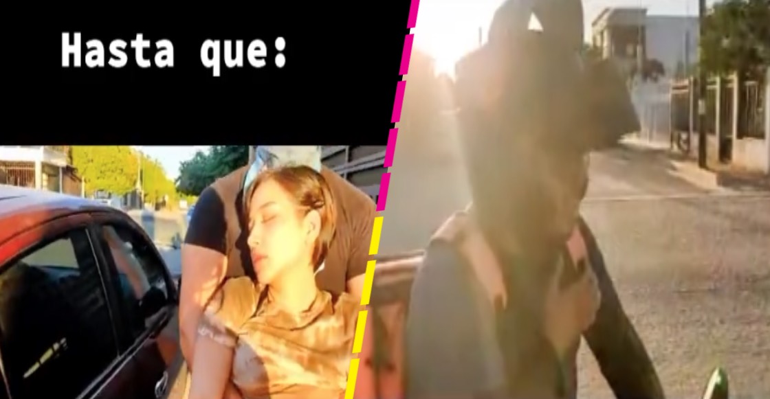 ¡Bien ahí! Repartidor de comida trata de rescatar a una joven de un "secuestro" y se hace viral