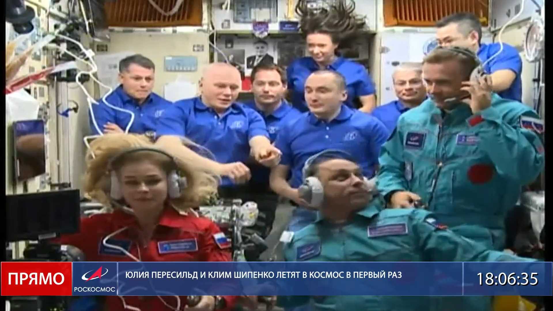 Lo cumplieron: Rusia lanza la misión que filmará la primera película en el espacio