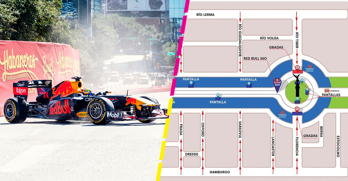 Horario y transporte: Todo lo que debes saber sobre Red Bull Show Run en Reforma con Checo