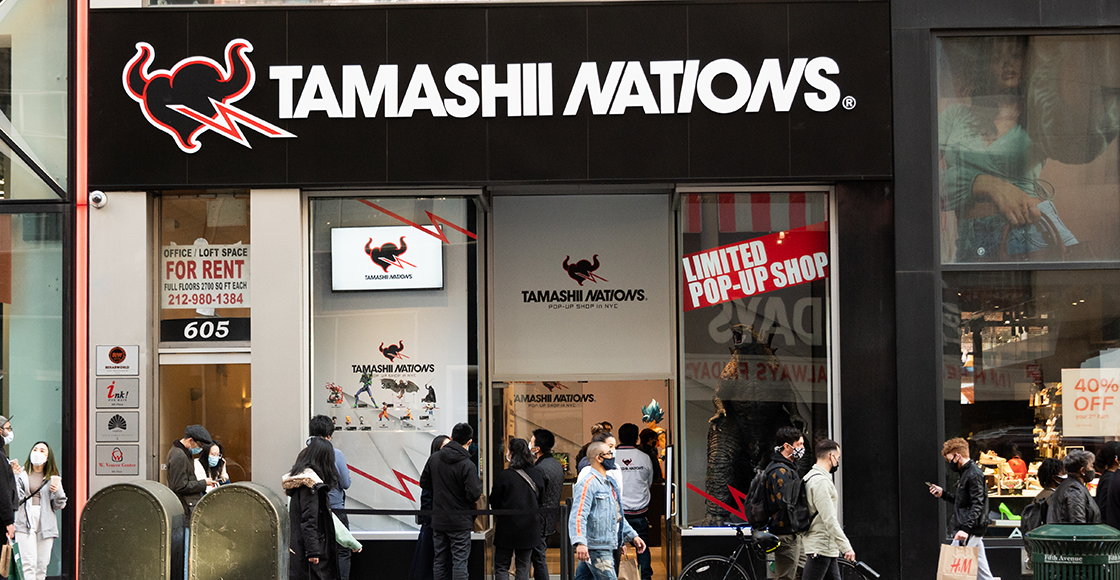 Tamashii Nations abrirá una tienda temporal en México