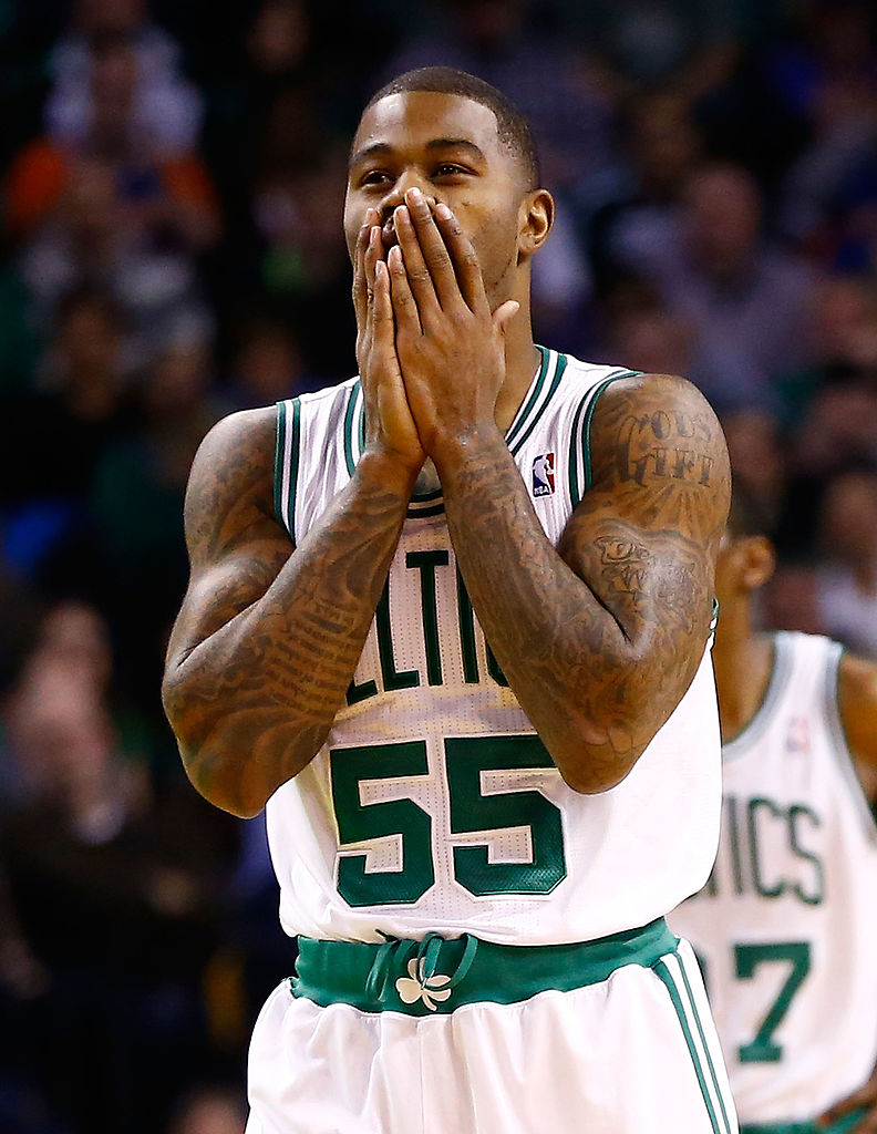 Terrence Williams con los Boston Celtics