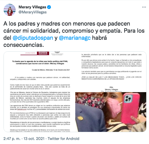 tuit-diputada-morena