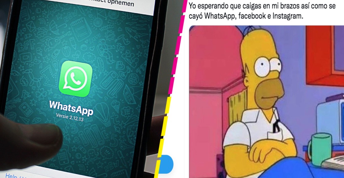 No es tu internet: WhatsApp y Facebook se cayeron a nivel mundial (y hubo memes)