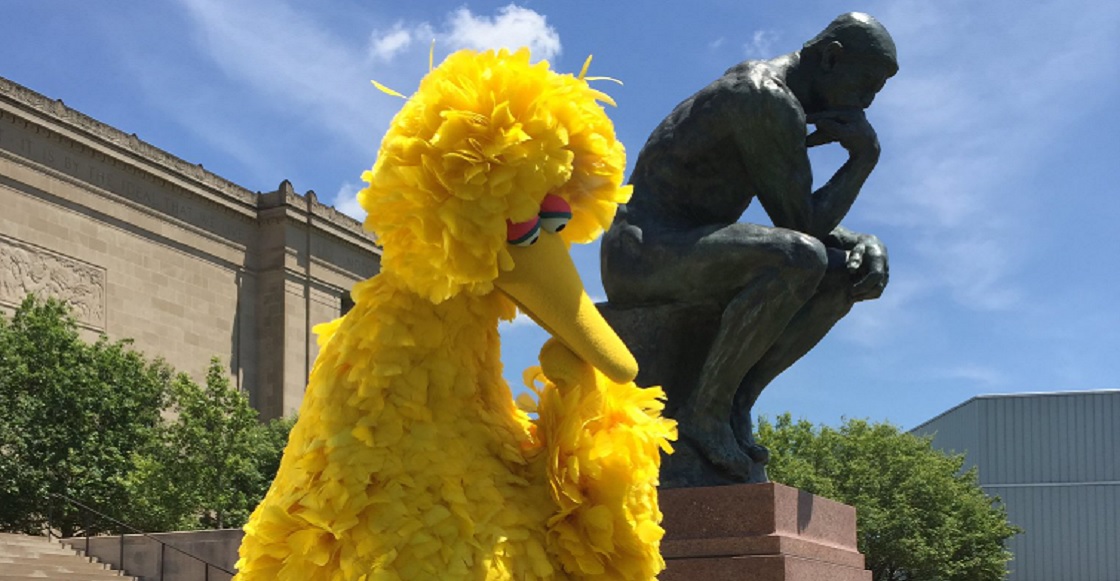 Big Bird plaza sesamo