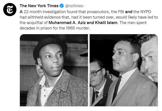 Exonerados hijos de Malcolm X 2