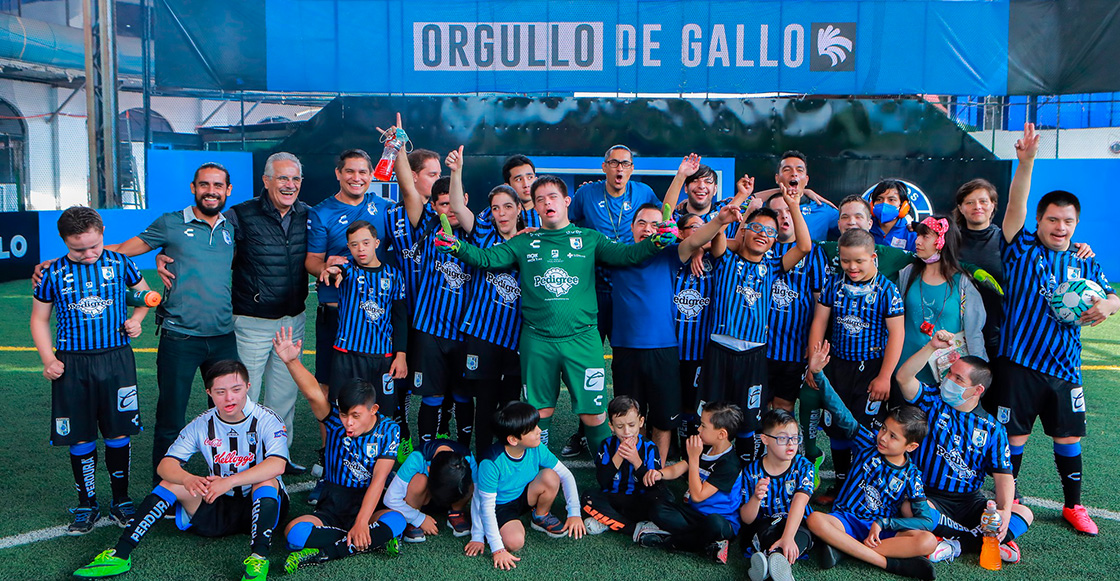 ¡Ejemplar! Gallos Smiling, equipo para jugadores con discapacidad creado por Club Querétaro