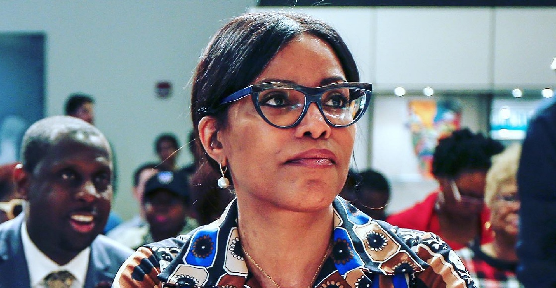 Malikah Shabazz hija de Malcolm X