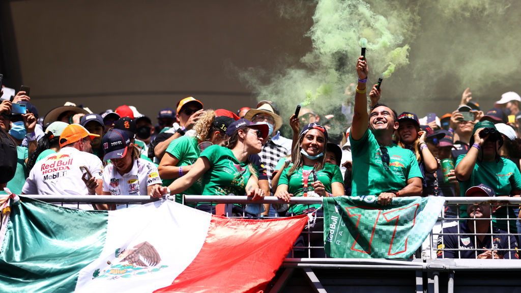 Afición del Gran Premio de México