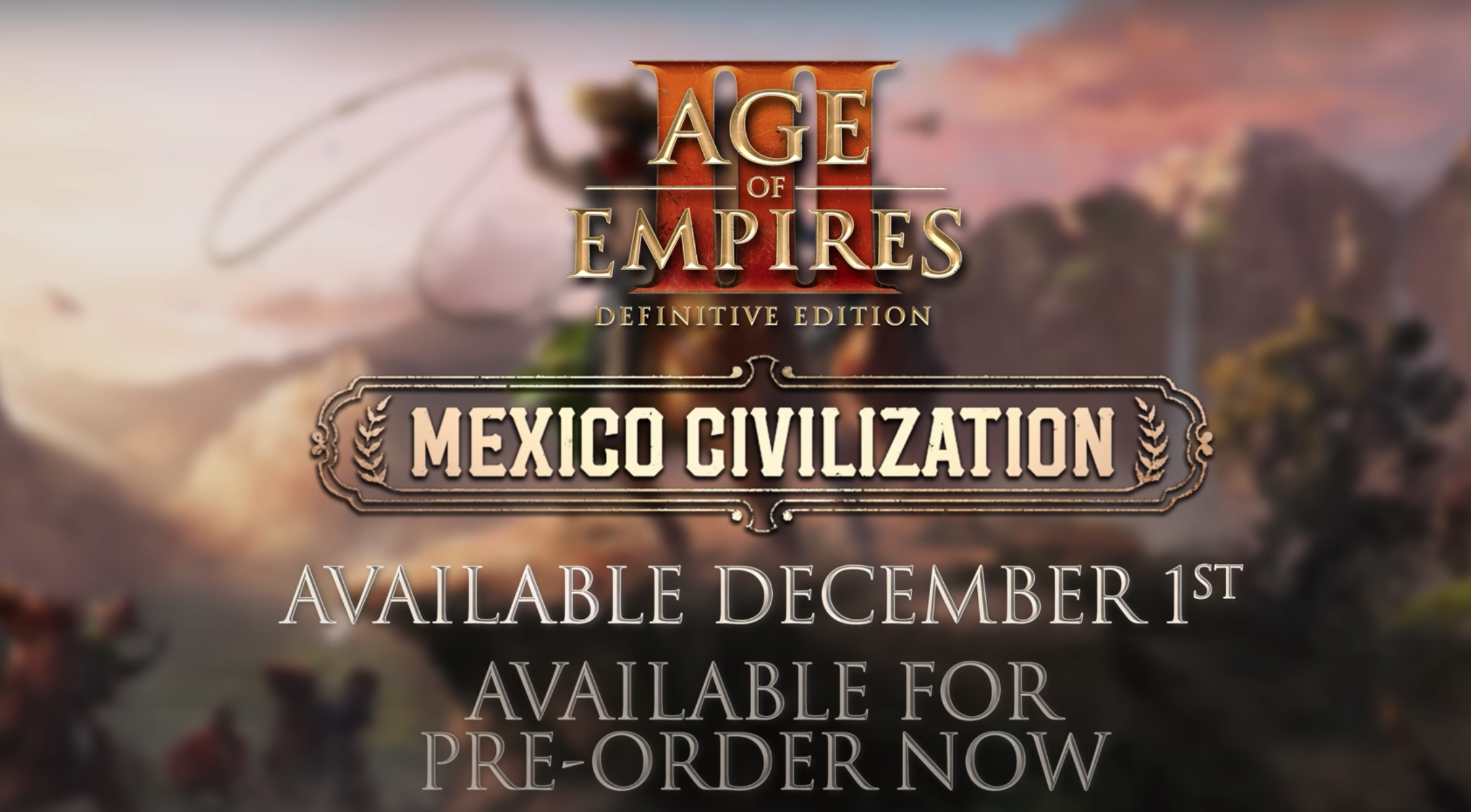 México llegará al 'Age Of Empires III' con todo y El Grito de Dolores