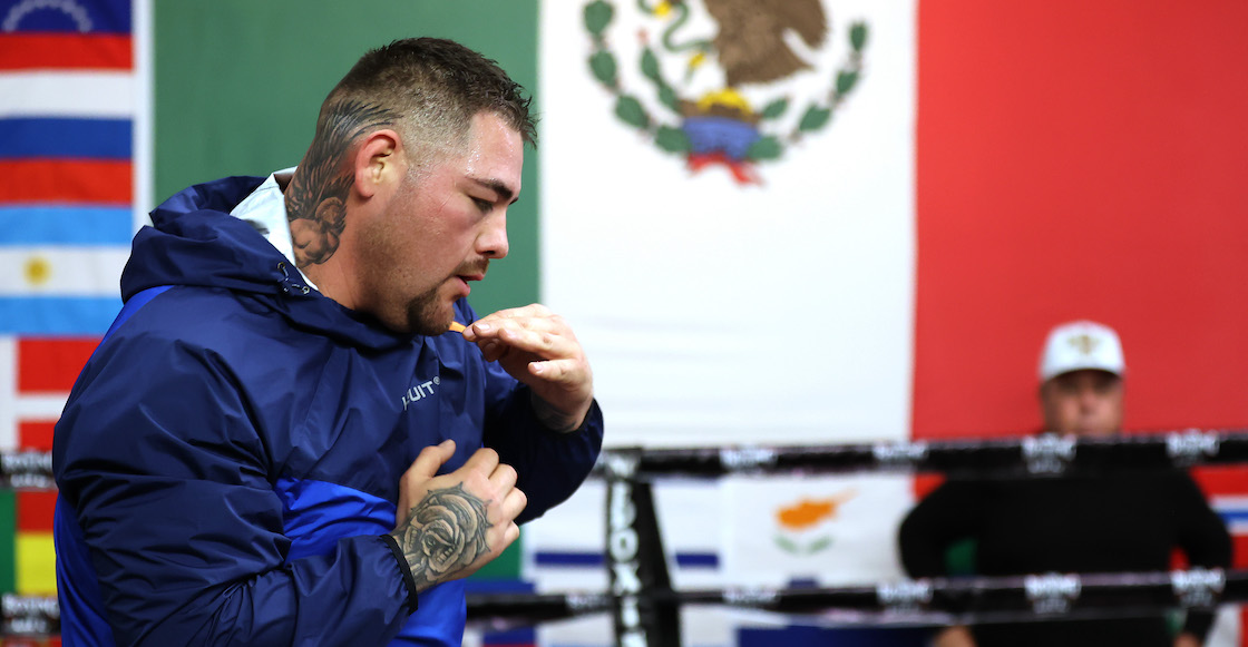 ¡Aaaaaaaja! Andy Ruiz podría pelear en el Zócalo de la Ciudad de México en marzo del 2022