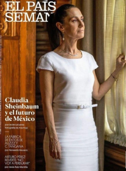 Claudia Sheinbaum niega que aparición en El País sea campaña rumbo a 2024